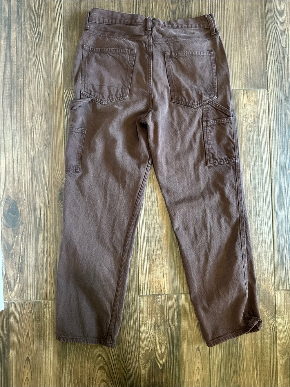 Aeropostale Brown Cargo Carpenter Pants